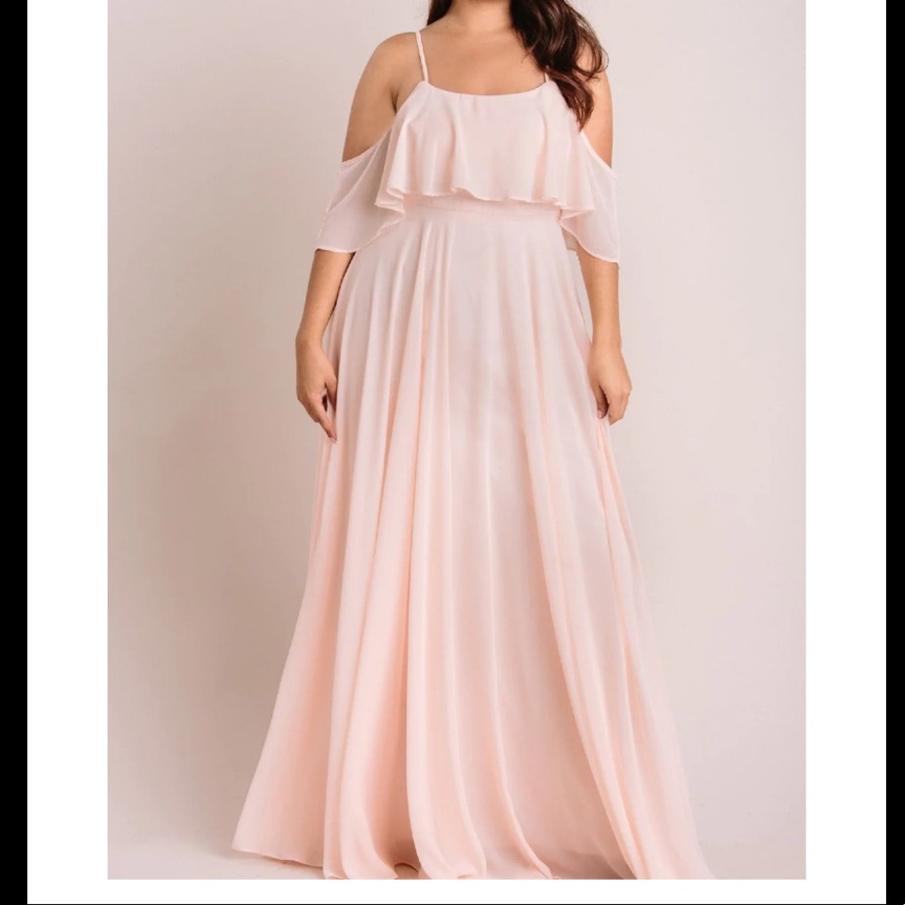 Petite RUFFLE MAXI DRESS